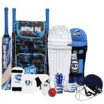 CW Tournament Cricket Training Kit Full Sports Cricket Kit (4 for Age 8-9 Year, Right Hand)