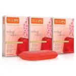 Tulips Handmade Bathing Bar Soap Redbud & Sakura (125 x 3 pack)