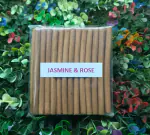 Happy Surroundings Jasmine & Rose Incense Dhoop Sticks (50 Sticks)