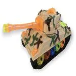 KTRS ENTERPRISE Electric Military Tank Toy / Colorful Lighting Functions / Music & Sound Effects