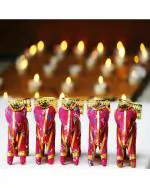 Miss Peach - Elephant Chunri Candle Tea Light Holder Diya For Diwali For Decorative Item For Home , Diwali Gift, Best Gift for Diwali Decor, Diwali Decoration