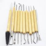 Rangwell Store pottery clay sculpting tools set (Pack of 11)