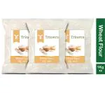 Trinetra Whole Wheat Flour 3 kg (1Kg X 3 Pack)