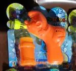 HARSH PLAST Hand Pressing Joker Bubble Gun Toy for Kids with Bubble Liquid-B1