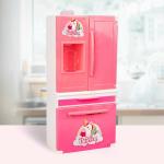 Kiti Kits Multicolor Plastic Miniature Role Play Refrigerator With Working Water Dispenser