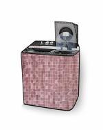 The Furnishing Tree PVC Washing Machine Cover semi Automatic Samsung 8 kg WT80M4000HR/TL Brown