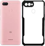 CarryWrap Back Cover for Mi Redmi 6 (Black, Grip Case, Pack of: 1)