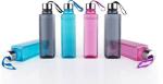 J K ENTERPRISE Unbreakable Square Shape Water Bottle Set | Refrigerator Bottle 1000 ml Bottle (Pack of 6, Multicolor, PET)