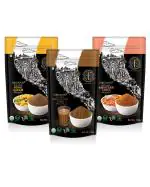 The Flavour Trail by Swani, Organic Bombay Cutting Chai Masala, Organic Royal Garam Masala and Organic Amritsari Chole Masala, 300gm (Pack of 3)