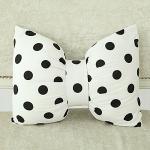 The Purple Tree Cute Bow Cushion (Pack of 1 , 12x16 inch, satin ) cute cushion , cushion for girls room , decorative cushion , bow cushion , Girly Cushion , Pretty decor