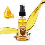 Rutox Beard Oil for Nourishing & Boosting Hair Growth | Revitalizing & Conditioning Hairs with 10 Natural Oils | Promotes Thick & Dense Beard | Repairs Patchy & Sparse Beard | 50 mL Pack