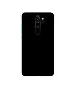 Casotec Solid Black Design 3D Printed Hard Back Case Cover for Xiaomi Redmi Note 8 Pro