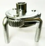 DUMDAAR Auto Repair Tools Three Leg Two-Way Adjustable Oil Filter Car Wrench Tool with 3 Jaw Remover Tool for Cars and Trucks 65-120mm 65-110 mm Single Sided Adjustable Wrench Single Sided Speciality