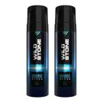 Intense Ocean No Gas Deodorant for Men, Pack of 2 (120ml Each)