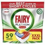 Fairy Advanced Platinum Dishwasher Tablets 59's Lemon