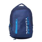Verage Blue Polyester Moon Laptop Backpack With Rain Cover 27 L