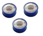 PREM'S FAUCENT PTFE Thread Seal Tape Plumber tape, Teflon Tape 12mmX10mtr (Pack of 3)