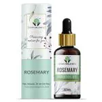 Gyan Organics Rosemary Essential Oil for Heathy Hair, Anti Dandruff, Nourishing Scalp and Hair Growth - 100% Pure, Natural and Undiluted, 15ML