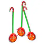 BCMP Wheel Stick Walking and Riding Single Wheel Toy Vehicle For Kids Push Pull Stick