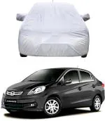 CARNEST Car Cover For Honda Amaze (With Mirror Pockets) (Silver, For 2008, 2009, 2007, 2013, 2005, 2014, 2015, 2012, 2011, 2010, 2016, 2017 Models)