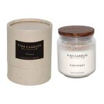 Fish Brand - Pink Peony Scented Premium Wax Candle in Pop Jar (White, 50 Hours Burning)