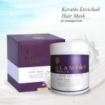 Glamroot Hair Spa Cream with Keratin Therapy Nourishes Frizzy & Damaged Hair.
