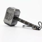 Blue Aura Sn Racers Silver Metal Thor Hammer Marvel Avengers Superhero Key Chain Keychain For Car Bike Men Women Keyring Key Chain