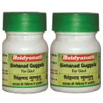 Baidyanath Sinhanad Guggulu Tablet For Gout, 40 Tablets (Pack of 2)