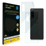 Gadgets Protector Sony Xperia 5 Iv Transparent Thermoplastic Polyurethane Back Screen Skin Protector Body Guard 17.2L X 11.6W Cm (Pack Of 2)