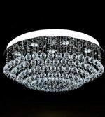 Crysta World White Four-Light K9 Crystal Chandelier