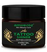 Amueroz Tattoo Shiner Gel, Helps Tattoo Bright, Shiny, Moisturizing, Soothe & Hydro Gel - 50g