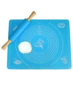Whinsy Non - Stick Fondant Mat | Liner Heat Resistance Table Placemat Pad Pastry Board | Reusable BPA Free