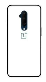 Clickaway White TPU Glass Case Cover For One Plus 7T Pro