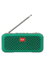 Roxo MTR MT406 Green Wireless Bluetooth Lightweight Mini Speaker