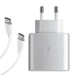 mPix Samsung 45W Power Adapter with Type C to C Cable Compatible With Samsung Galaxy Z Flip 5/M13/A04S/M35/M54 5G/S20/M33 5G/M31S/M52 5GM33 5G