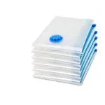 Birud Vacuum Bags Reusable Space Saver Quit Vacuum Plastic Rectangular Storage Bag for Clothes, etc.