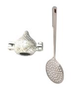 Urban buy Aluminium Gujiya Mould With Stainless Steel Pony Spoons and Multicolour, Pack of 2