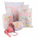 HOKIPO Mesh Laundry Clothes Washing Bag, Pack of 5 (AR1368)