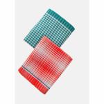 Danish Handloom Cotton 350 Gsm Hand Towel Set (Pack Of 2)