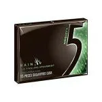 Wrigley's Rain Spearmint 5 Gum Sugarfree Chewing Gum Pieces Per Package, 15 Count