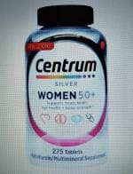 Centrum Silver Women 50 plus 275 Tablets (multivitamins)