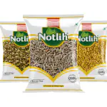 Notlih 300g Masala Combo | Ajwain | Whole Jeera | Methi Seeds | (Pack of 3 - 100g Each)