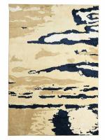 Saral Home Beige Cotton Carpet (120x180 cm)