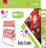 SWING 'N' FLY New Born Baby Sleep Swing Cradle/Jhula/Palna/Bed/Baby Bedding with Net and Cradle for 0-12 Months Baby Boys and baby Girls