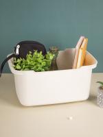 Market 99 Off White Multipurpose Portable Storage Basket