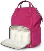 Bulk Baby Diaper Bag Backpack Large Capacity WaterProof Bag For Baby Care Diaper Bag (Pink)