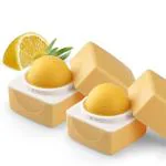 Lemon Lip Balm Enriched With SPF & Benefits of Jojoba Oil, Vitamin E, Lemon Oil, For Women Dark Lips to Lighten | Kids/ Girls Lip Care for Dry & Chapped Lips | 100% Organic, Paraben & Sulphate Free Lip Gloss - 10 gm (Pack of 2)