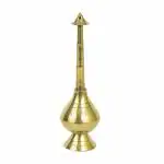 NAVYAKSH Brass Gulab Pash Rose Water Holy Water Sprinkler for Temple, Traditional Rituals