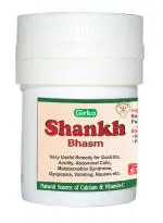 Girko Shankh Bhasm I Shankh Bhasma I Pack of 6 X 10 gm.