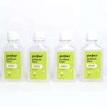 Perfora Lemon Mint Mouthwash | Vitamin C Mouth Freshener For Dental Hygiene & Fresh Breath | No Artificial Flavors & Colors | Alcohol Free Mouth Wash for Men Women & Kids | Fights Germs | Pack of 4 (200ml)